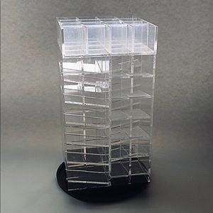 Spinning Acrylic Lipstick Organizer